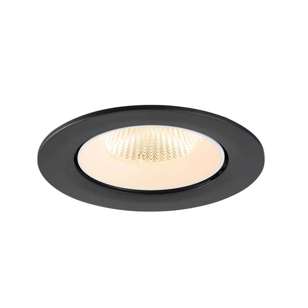 Einbau-Strahler Numinos Gimble L Schwarz/Weiß 2700K - 40gr SLV 4024163310475
