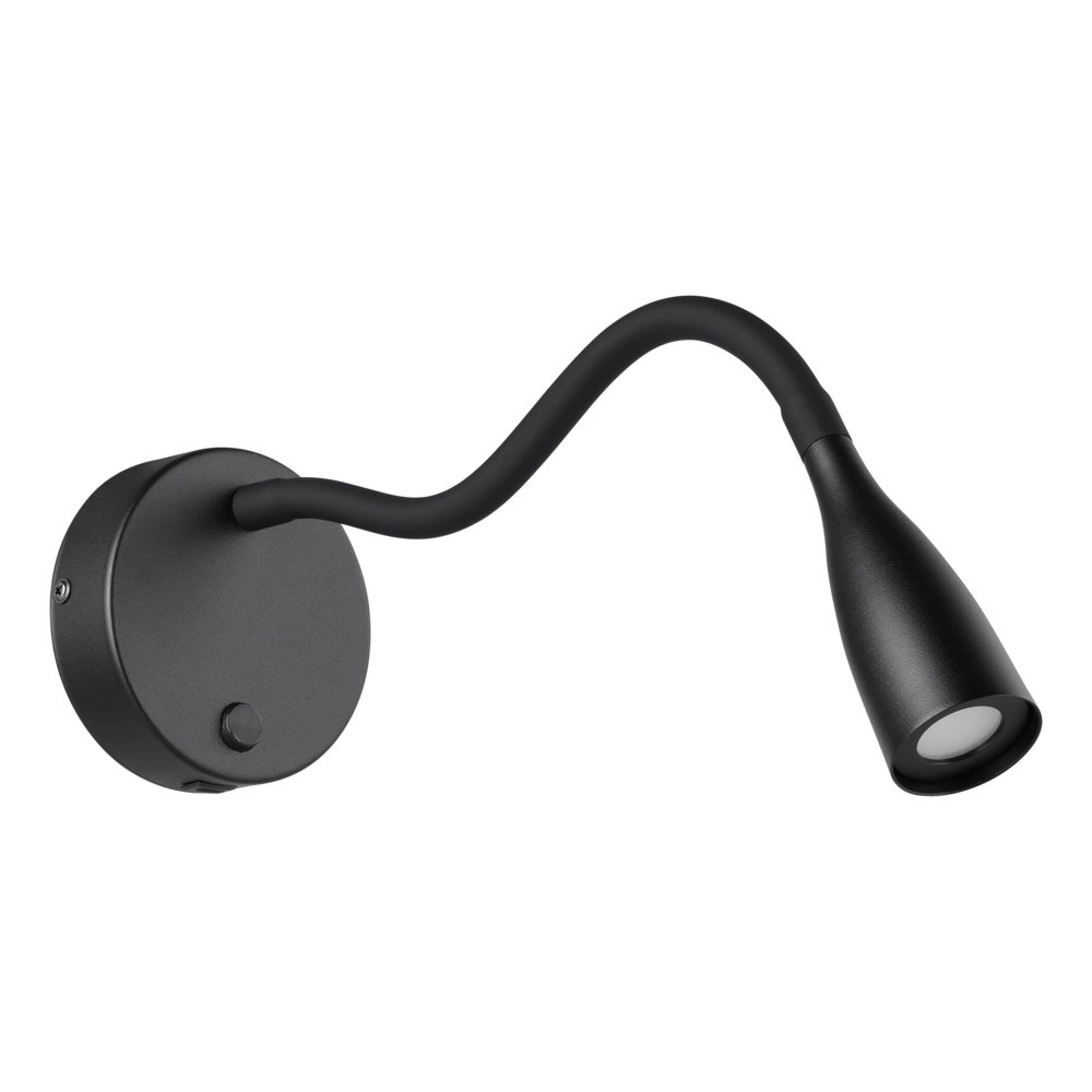Nachttischlampe Olivandino 1 Flexibel schwarz Eglo 9008606347780