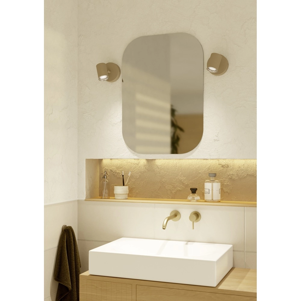 Oberflächenmontierter Spot Consuma 1 Nur sandbraun Eglo 9008606397266