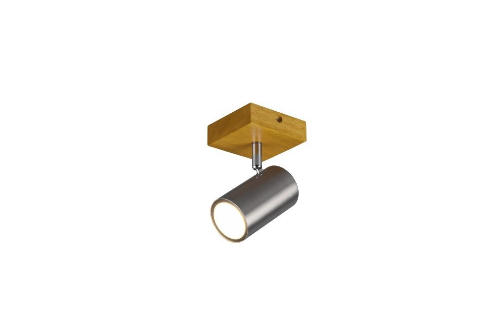 Wandspot Marley schwarz mit edelstahl Trio 4017807487947