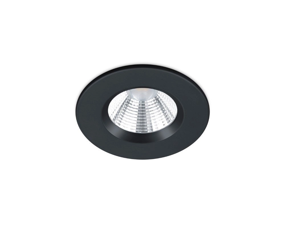 Einbaustrahler Zagros Mit LED Rund Black