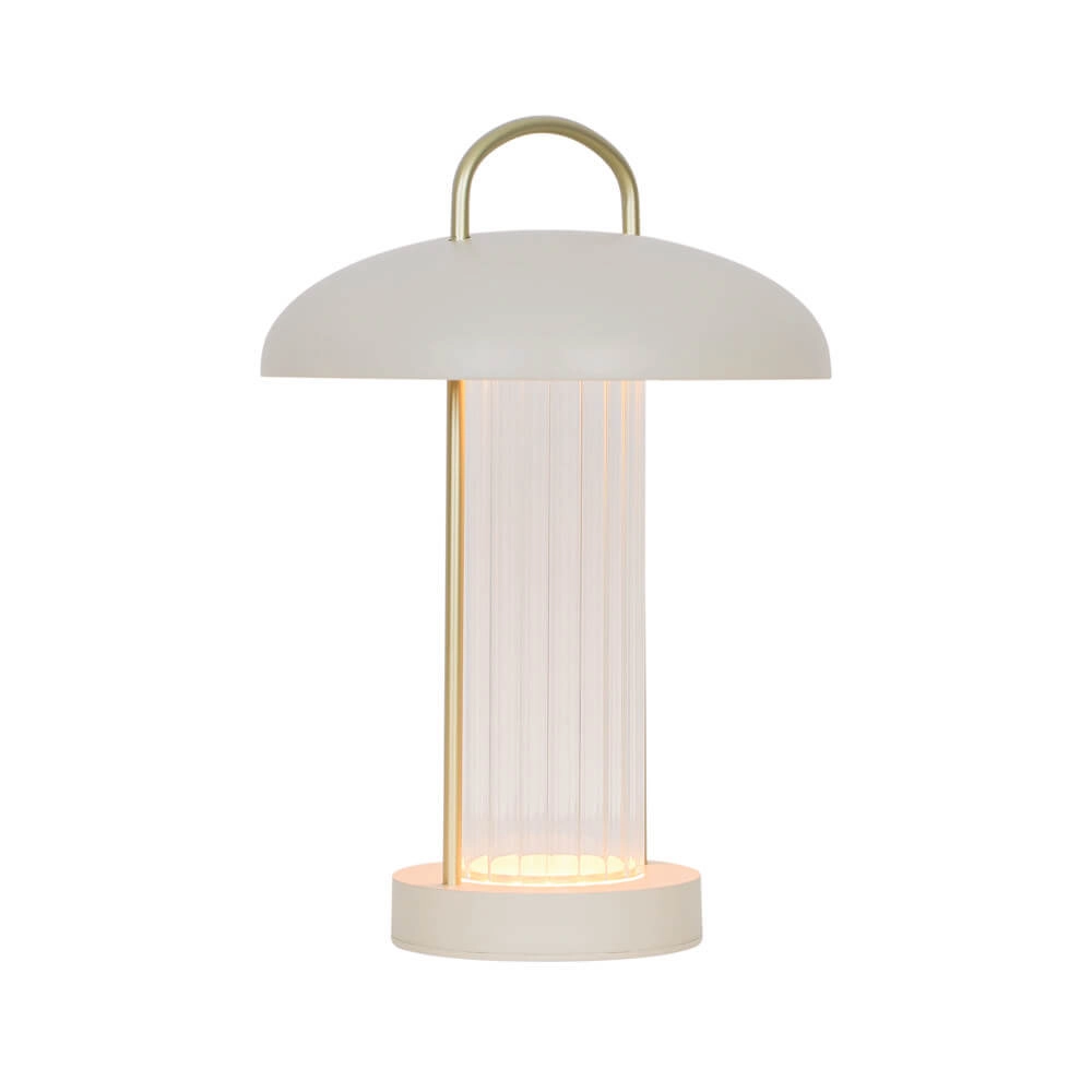 Tischlampe Mirano Sand Braun Wiederaufladbar Nordlux 5704924024603