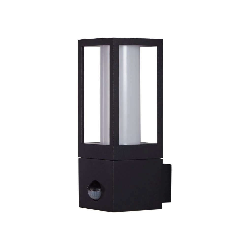 Schlanke Wandleuchte Avenue Schwarz Searchlight 5053423250922
