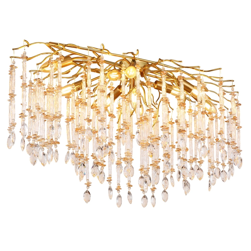 Deckenlampe Gloria 100 cm Gold