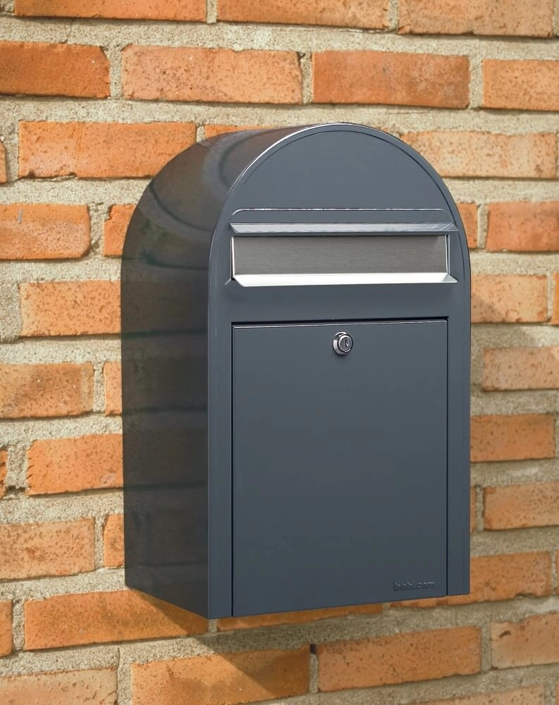 Briefkasten Classic 7016 i Dunkelgrau Bobi 6417237001146