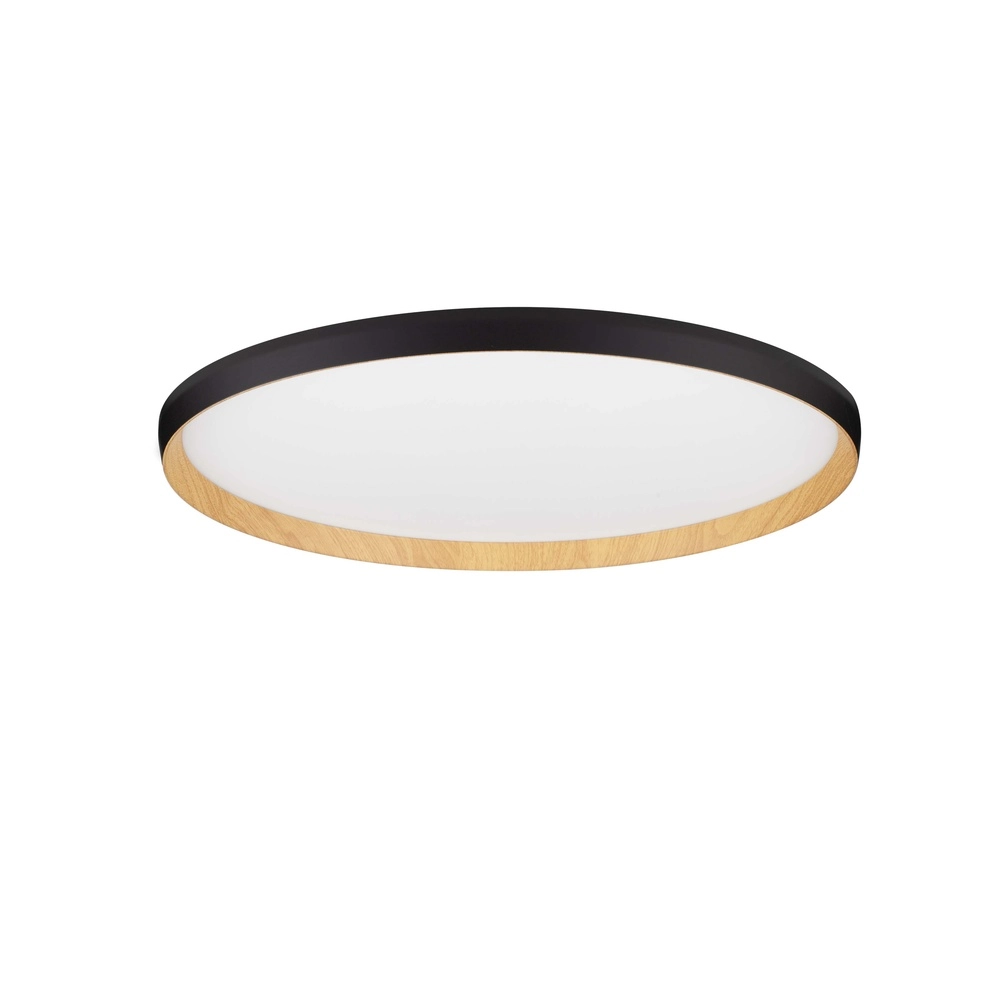 Deckenleuchte Vomos schwarz Ø 60cm Lyora 5212017448781