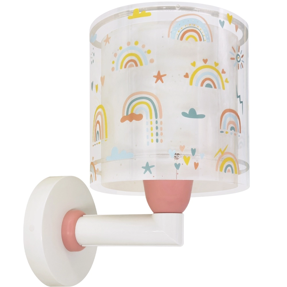 Wandleuchte Rainbow rosa für Kinderzimmer