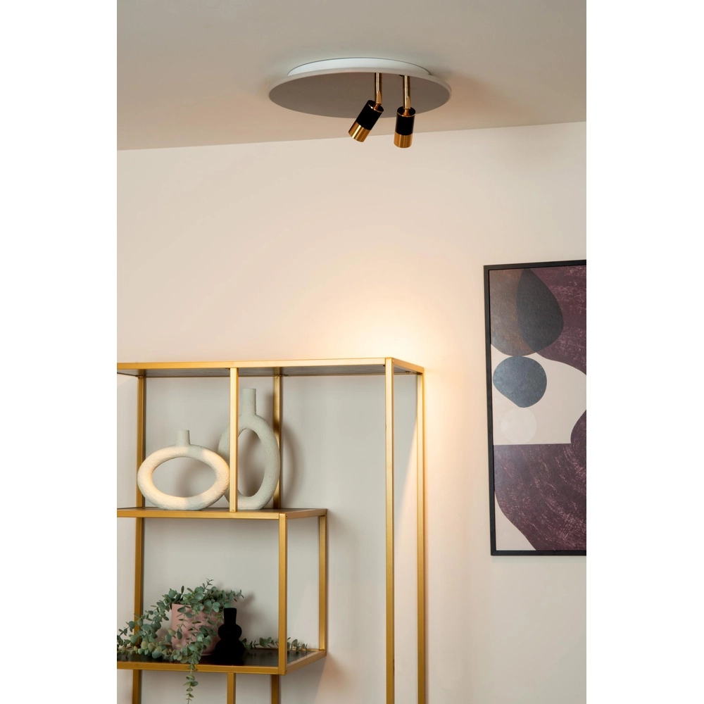 Design-Deckenlampe Jubel schwarz Ø 40 cm Lucide 5411212712783