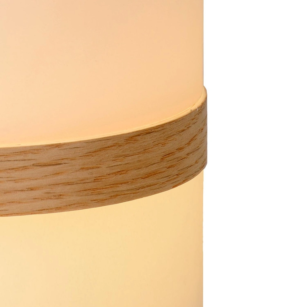 Wiederaufladbare Tischlampe Joe IP44 weiß Lucide 5411212061201