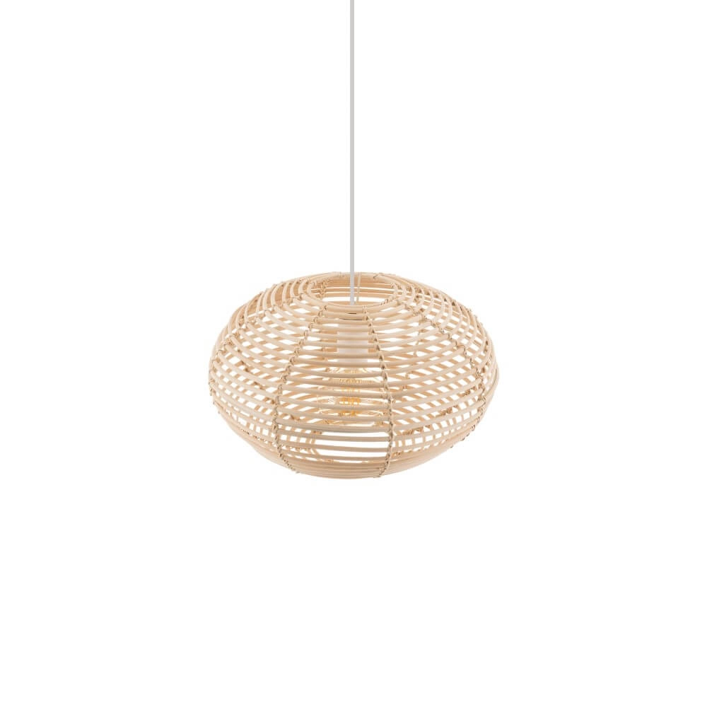 Natürliche Pendelleuchte Rattan S Ø 40cm Lyora 5903139111539