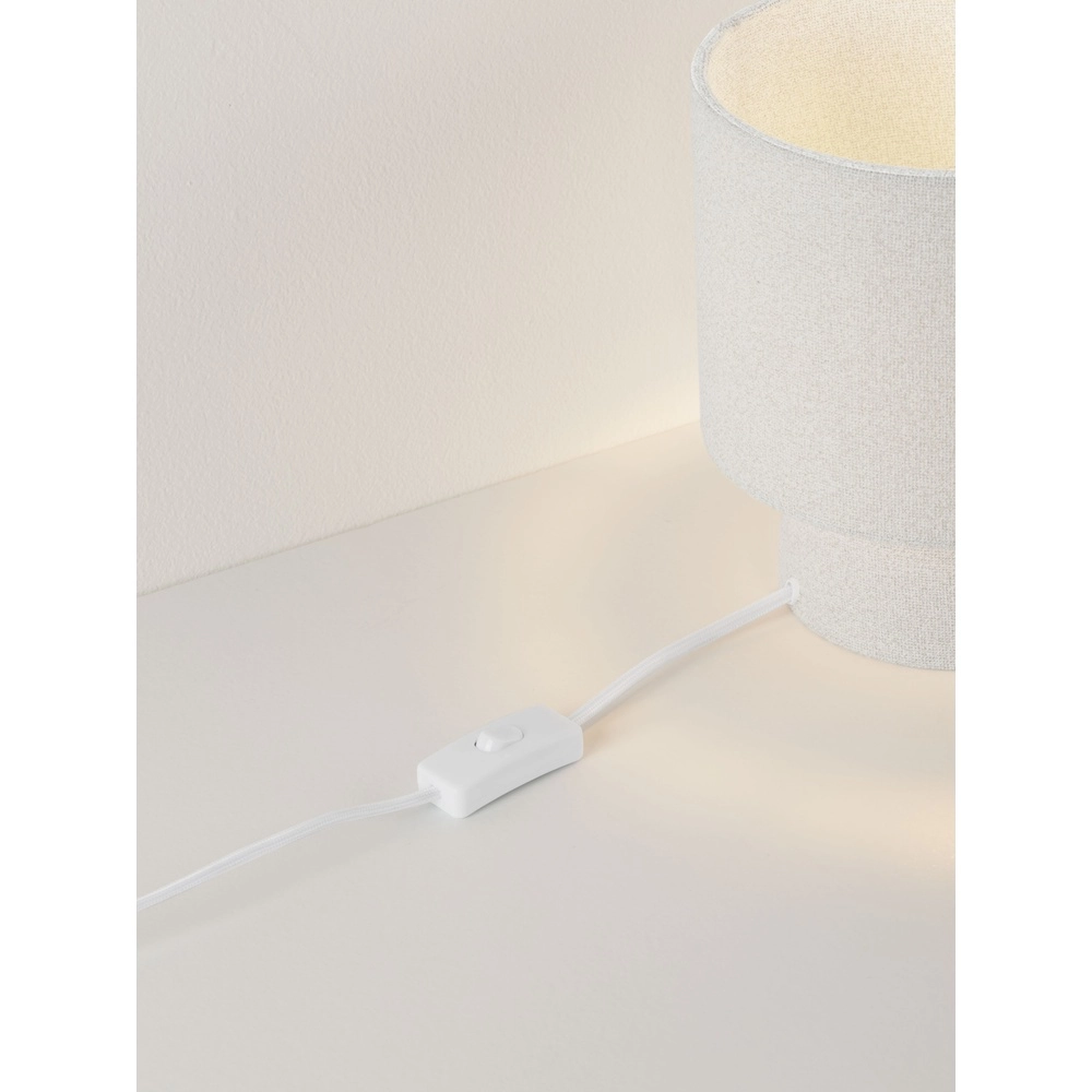 Tischlampe Syrin Weiß Lyora 5212017493613