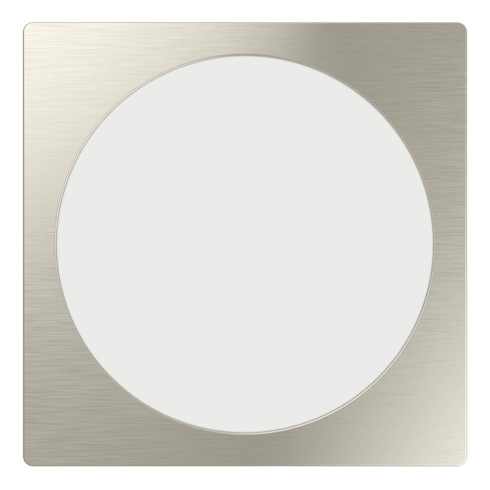 Einbaulampe Fueva 6 Quadrat – Edelstahl – 21,6x21,6 cm