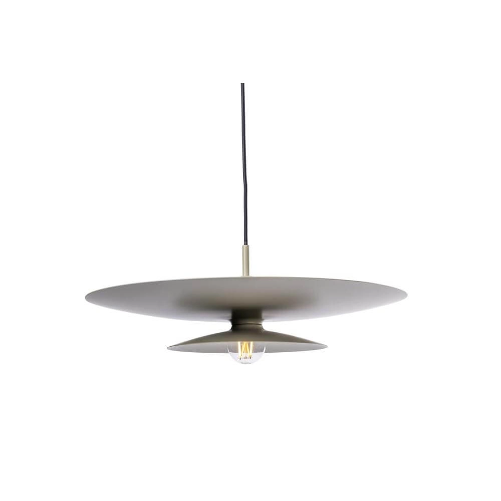 Pendelleuchte Linares Regenschirm khaki Ø 50cm Artdelight 8720701101685