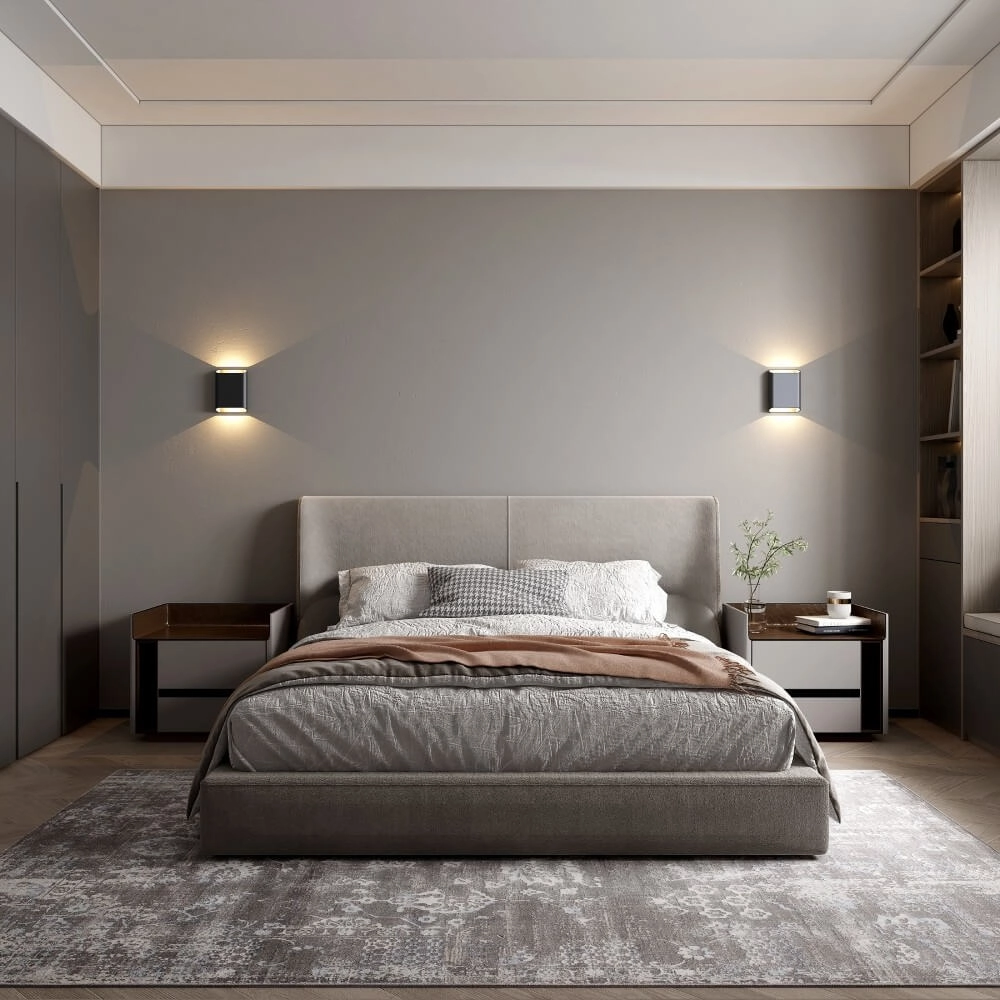 Wandleuchte Diaz L Schwarz Artdelight 8720701100275