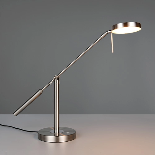 Schreibtischlampe Monza Nickel