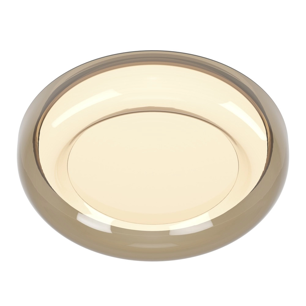 Design-Deckenlampe Conistarino Ø 40 cm weiß mit Braun
