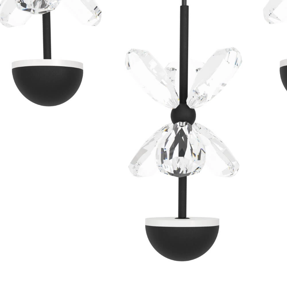 Schwarze Deckenlampe Pianopoli 2 Ø 78cm Stars of Light 9008606270200