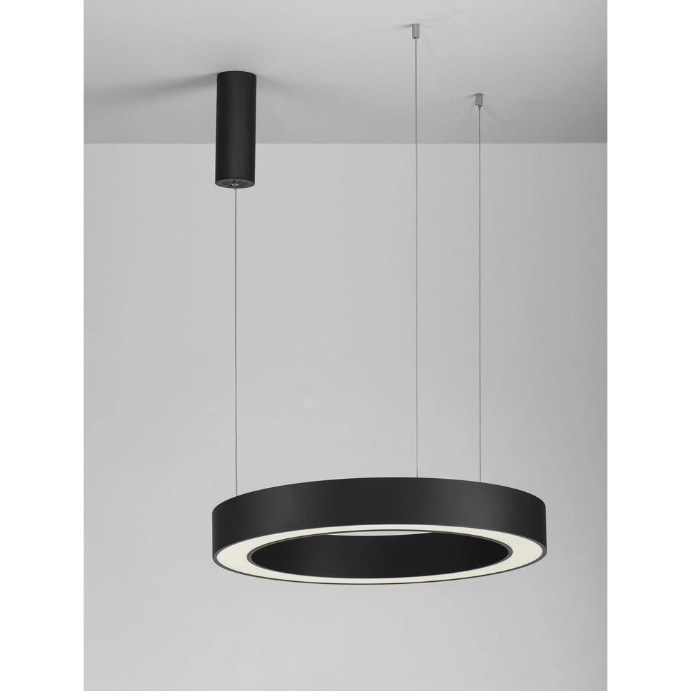 Pendelleuchte Morbido schwarz Ø 60cm Lyora 5212017438645