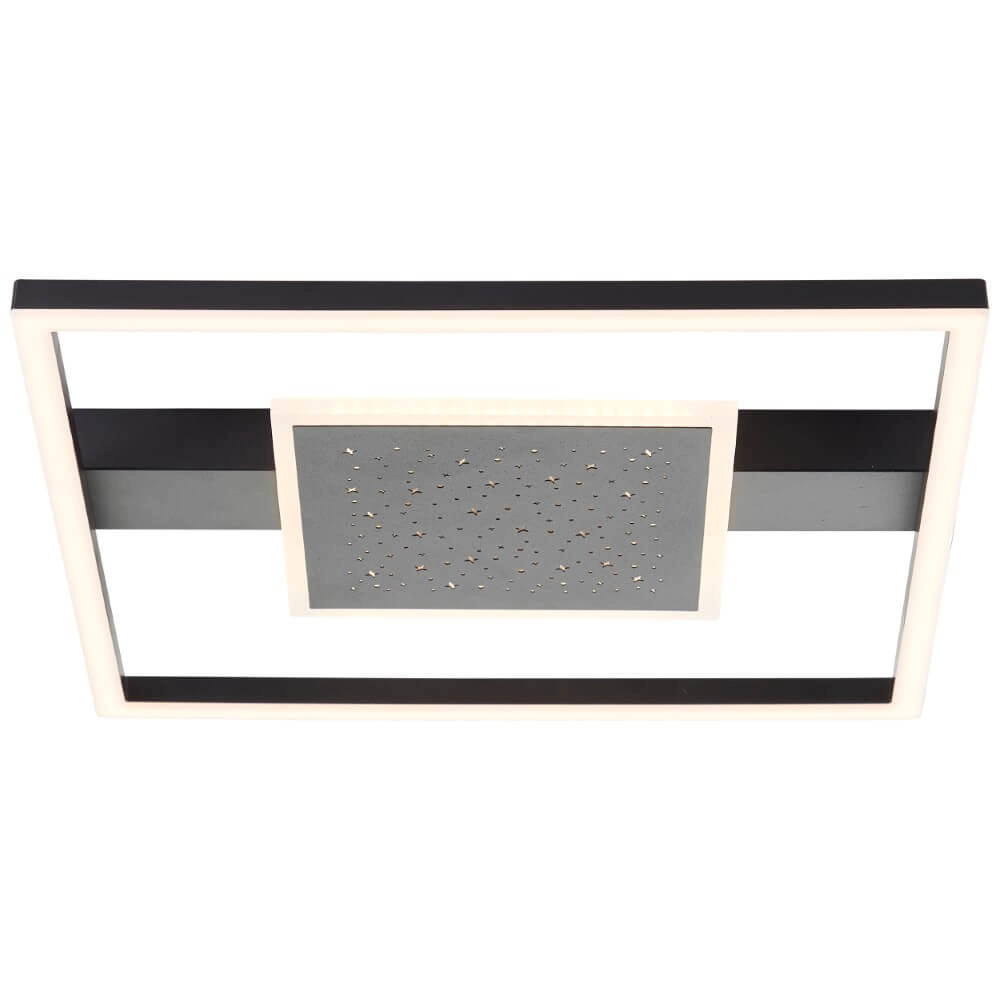 Quadratische Deckenleuchte Reno Design 37 x 37 cm