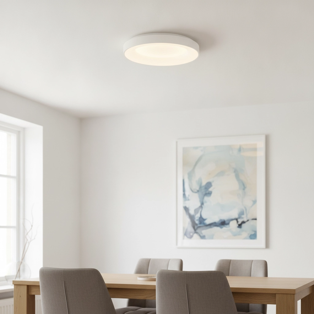 Deckenlampe Rando Thin weiß Ø 60cm