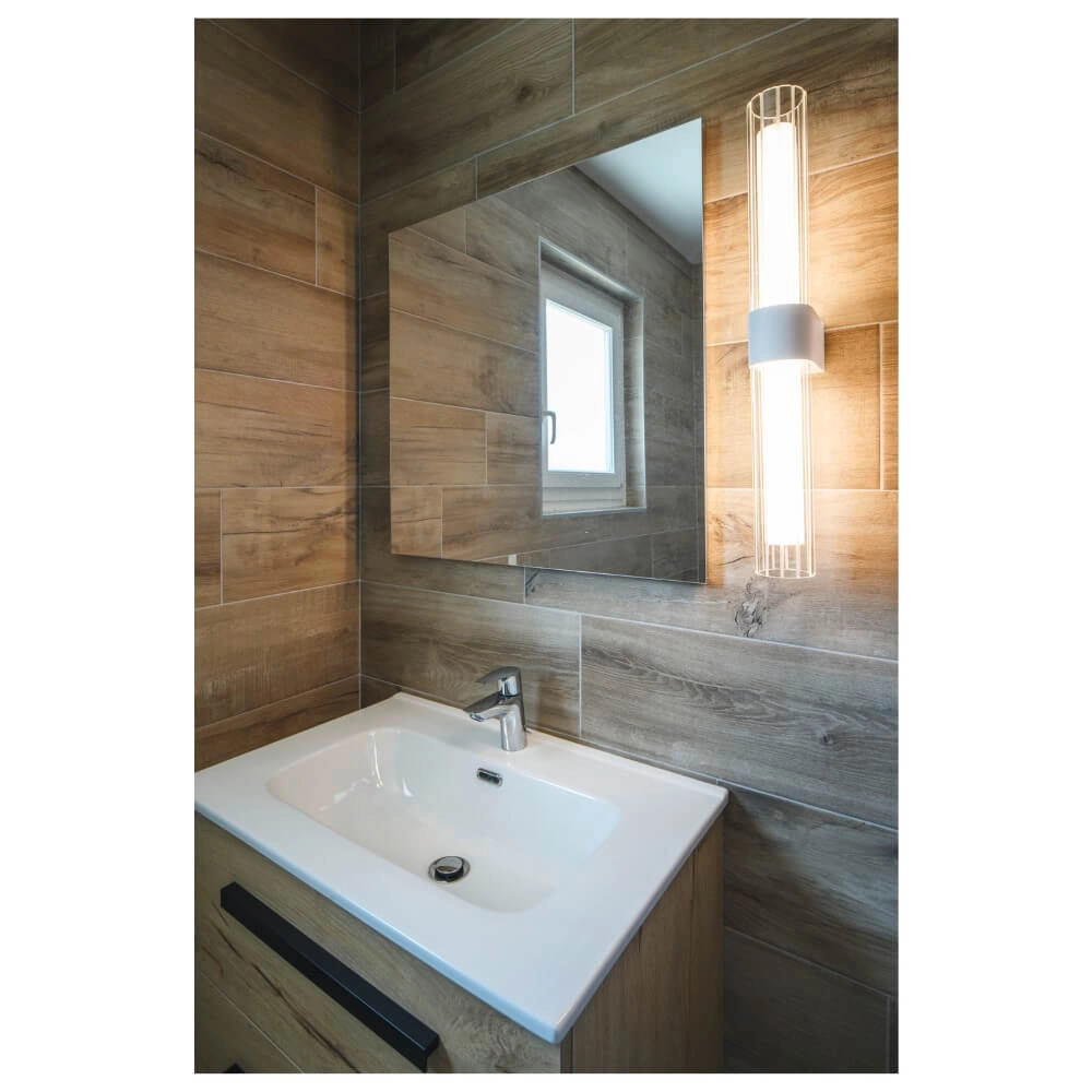 Badezimmer-Wandleuchte Lygant Double Weiß SLV 4024163280648