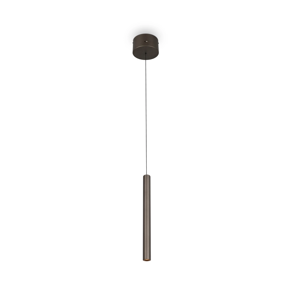 Elegante Pendellampe Arimato Nur Platin
