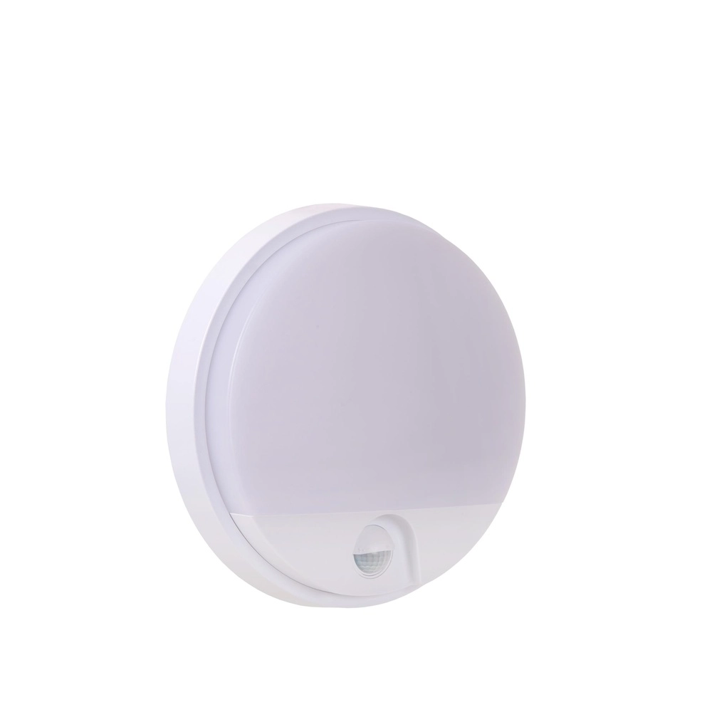 Elegante Wandlampe Hups Ir Ø 21 cm weiß mit Sensor
