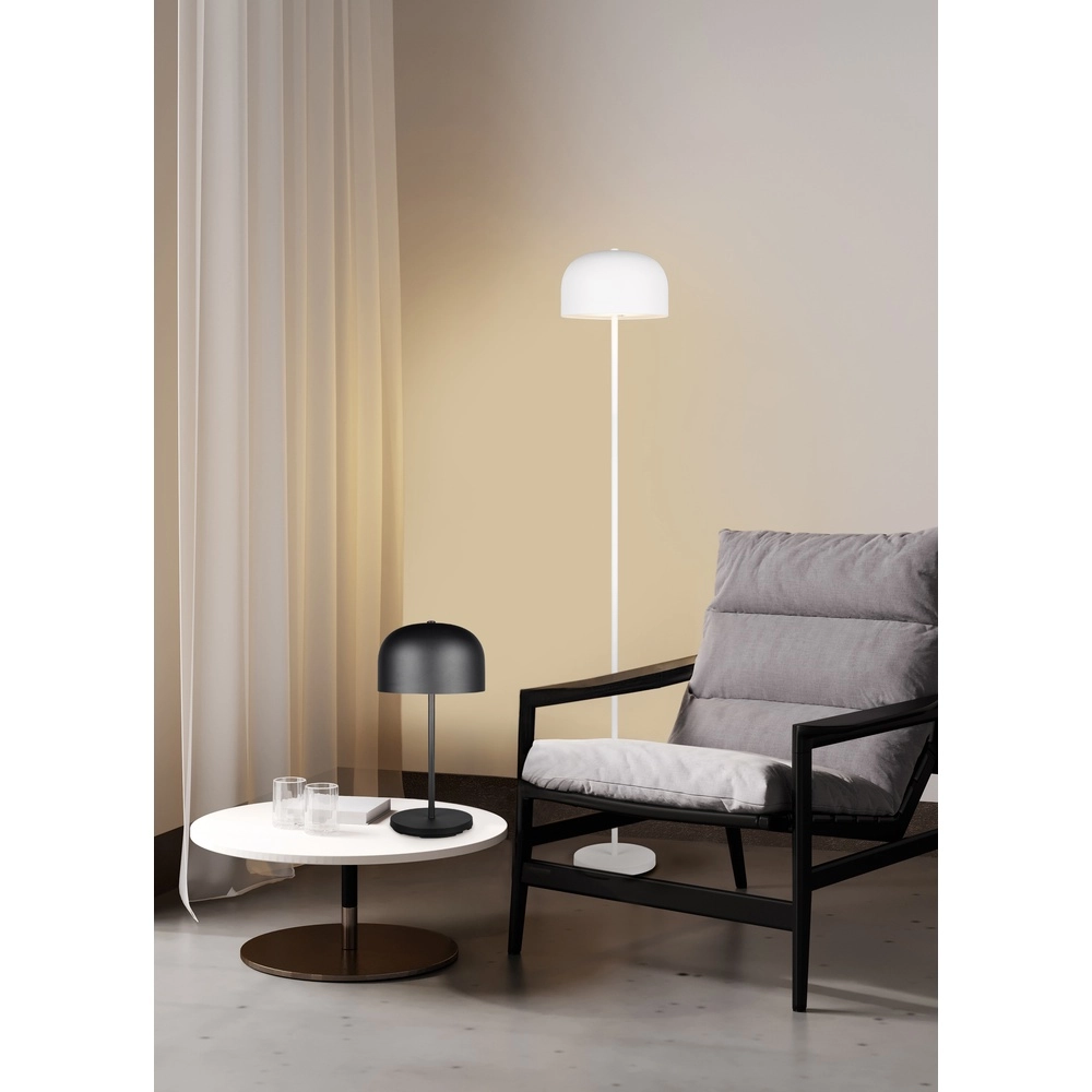 Design-Stehleuchte Jeff schwarz Trio 4017807640892