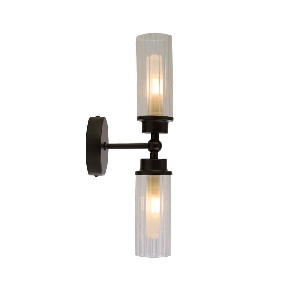 2-flammige Wandleuchte Imperial schwarz