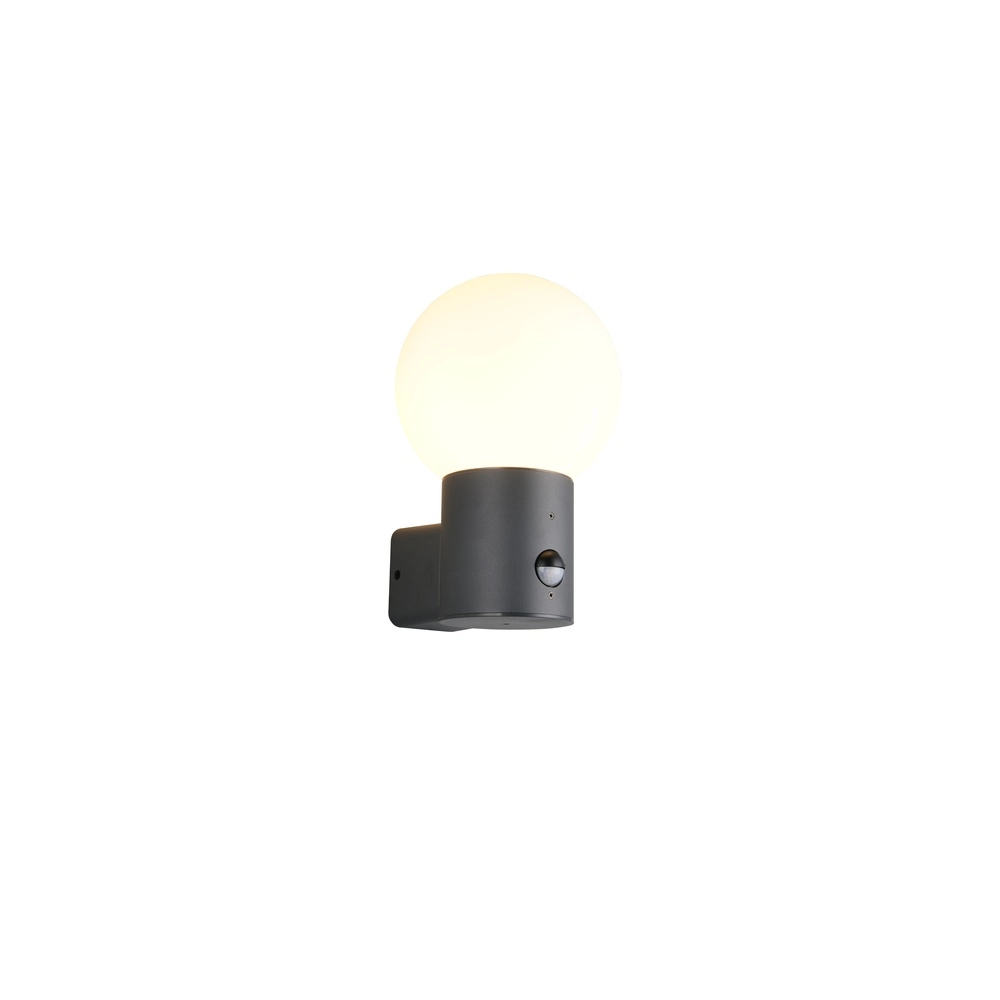 Kugelwandlampe Mures Anthrazit mit Sensor Trio 4017807687200