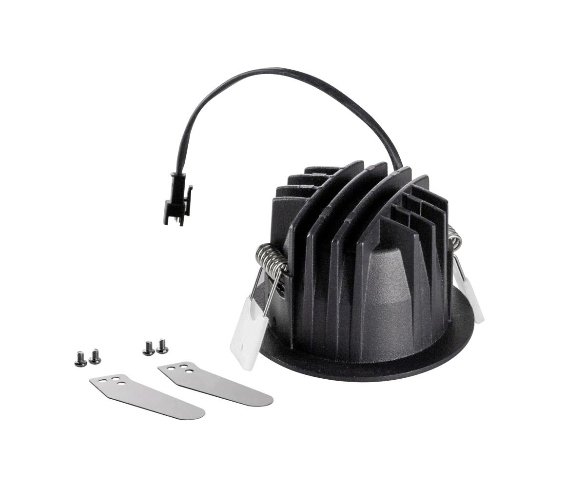 Einbau-Strahler Numinos S schwarz/chrom 4000K - 55gr SLV 4024163312776