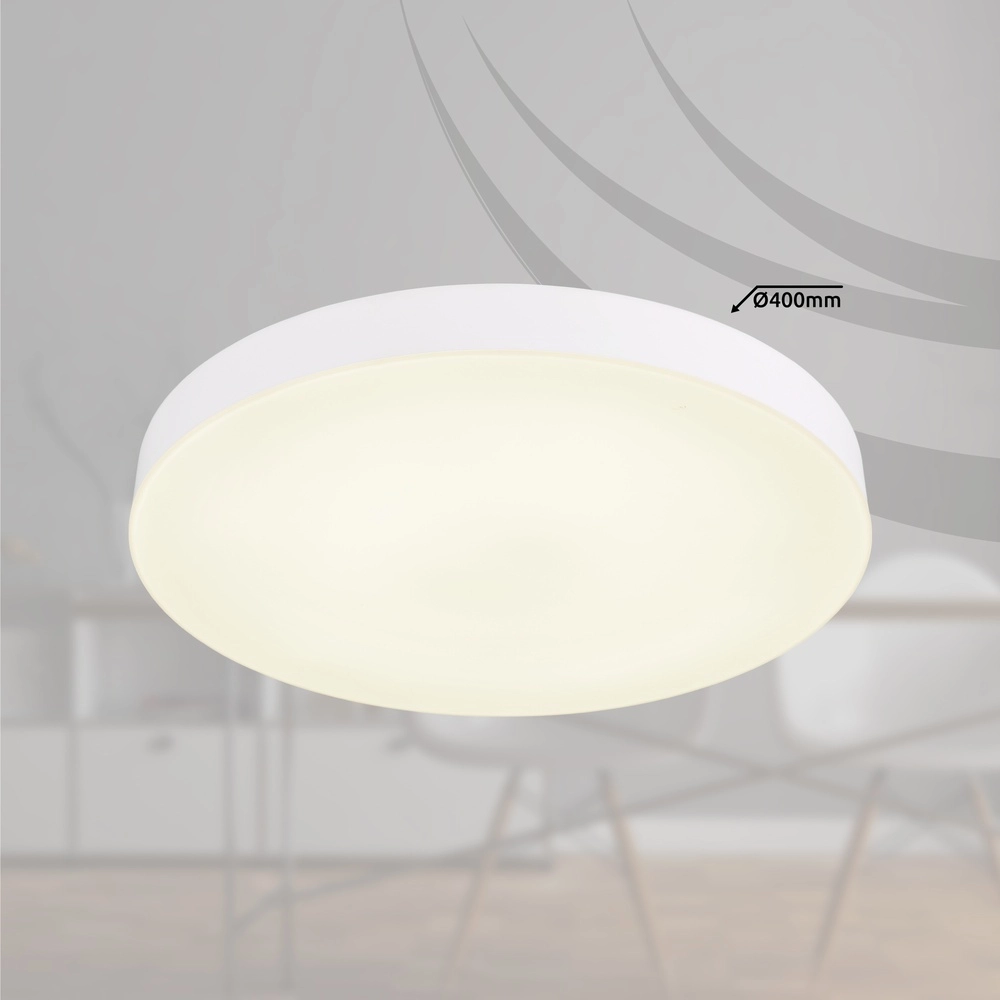 Deckenlicht Matthew Design weiß Ø 40cm Globo 9007371447213