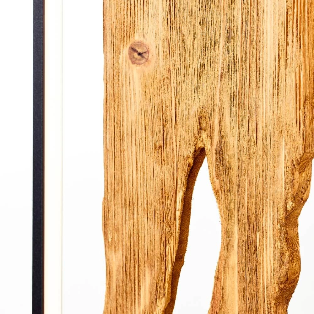 LED-Stehleuchte Chaumont mit Holz Brilliant 4004353411809