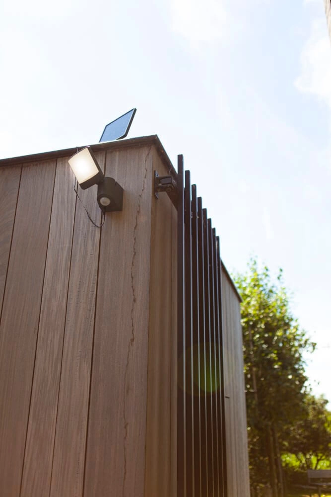 Solar-Wandleuchte Sunshine S Anthrazit Lutec 6939412010649