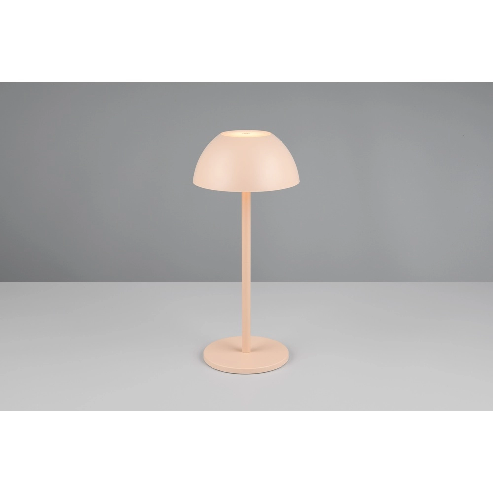 Tischlampe Ricardo sandbraun Ø 13,5cm Trio 4017807606195