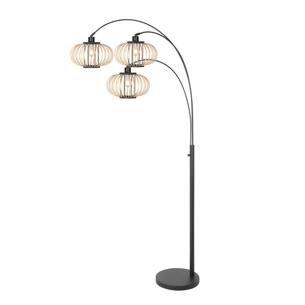 Stehlampe Sparkled Light mit Bambusmützen Steinhauer 8712746182897