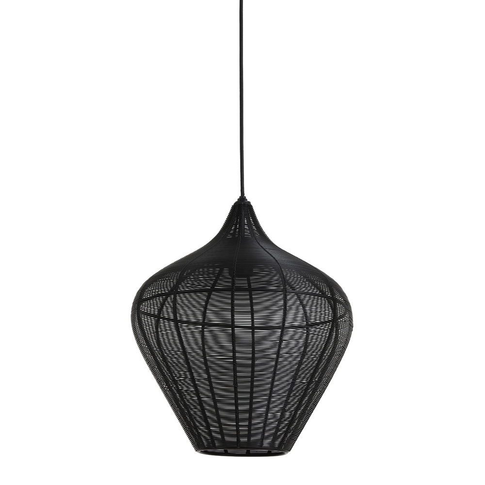 Pendellampe Alvaro schwarze Ø 36cm Light & Living 8717807602581