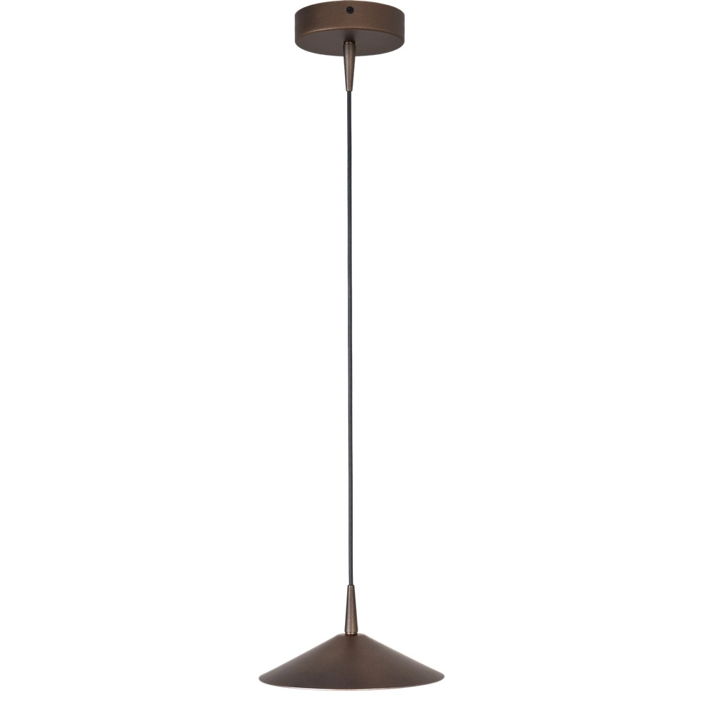 Design-Pendellampe Ceppo kakaobraun Ø 18 cm