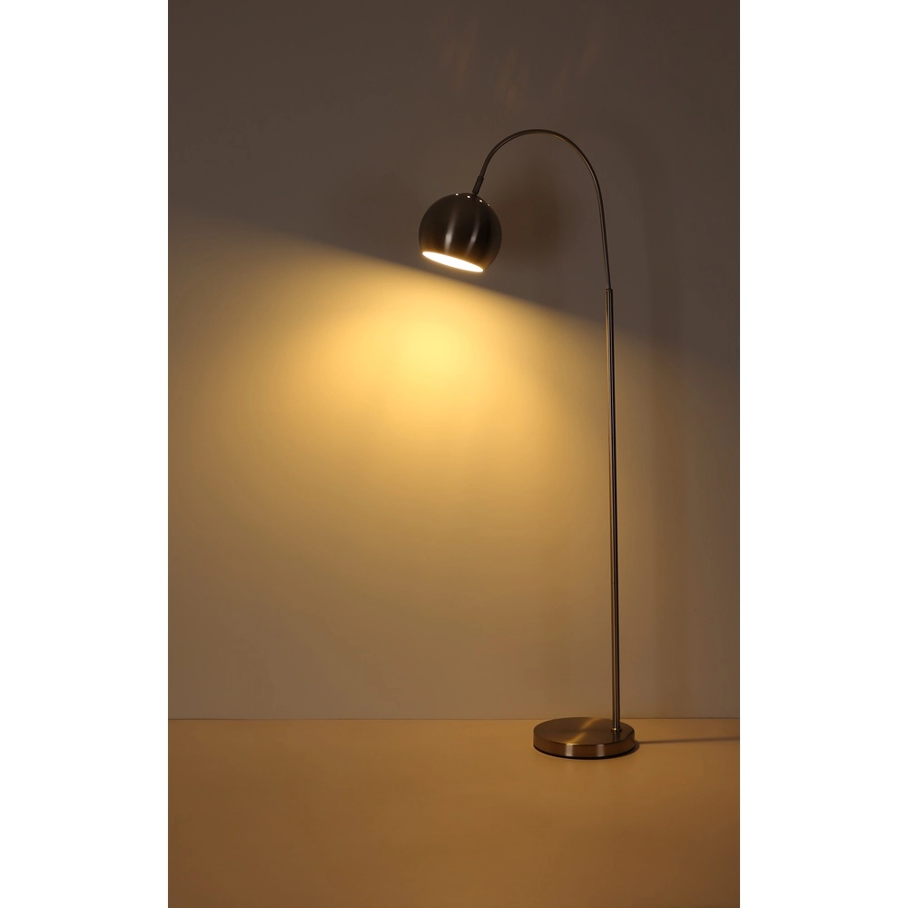 Design-Stehlampe Benno Chrom Globo 9007371375653