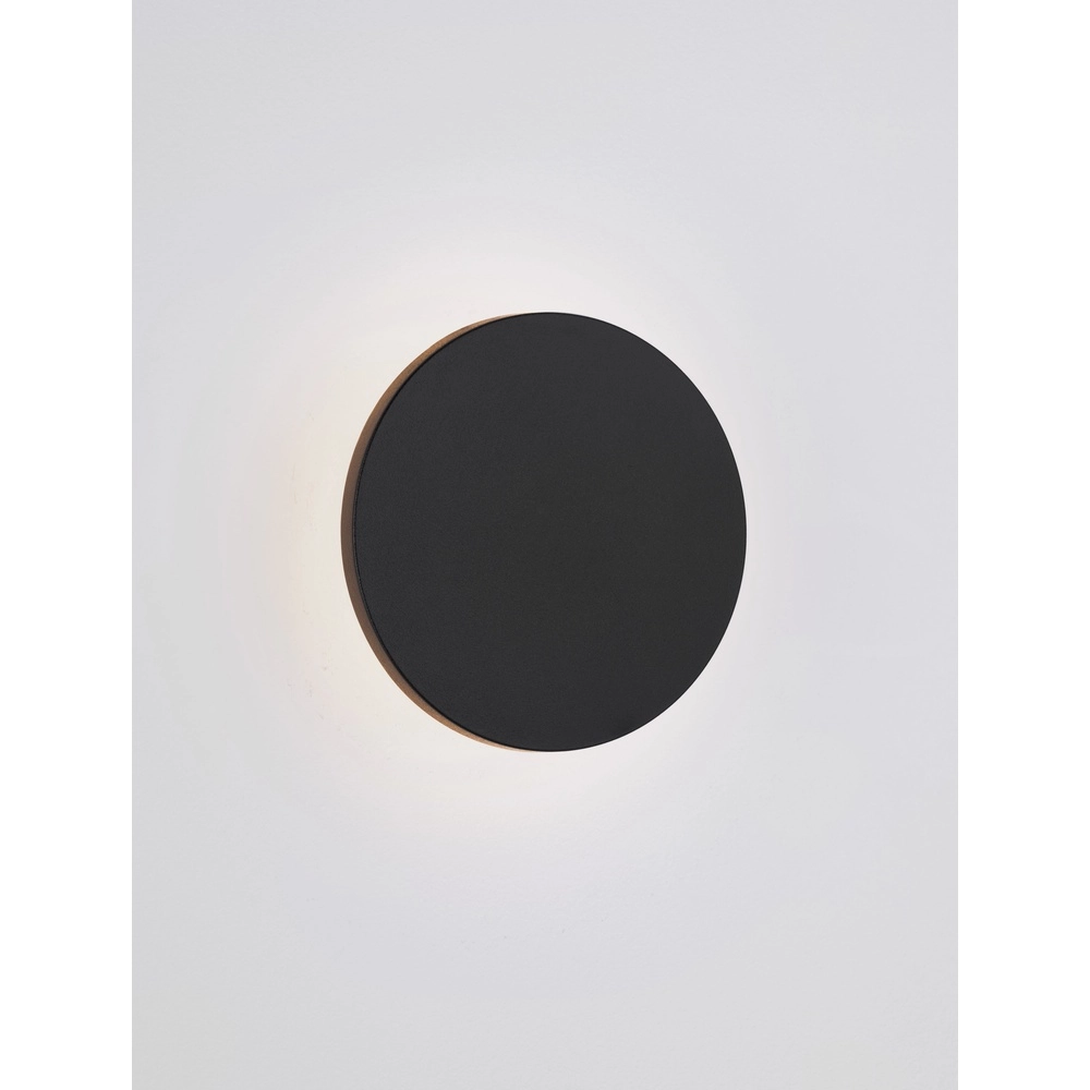 Schwarze Wandleuchte Tower Entwurf Lyora 5212017453709
