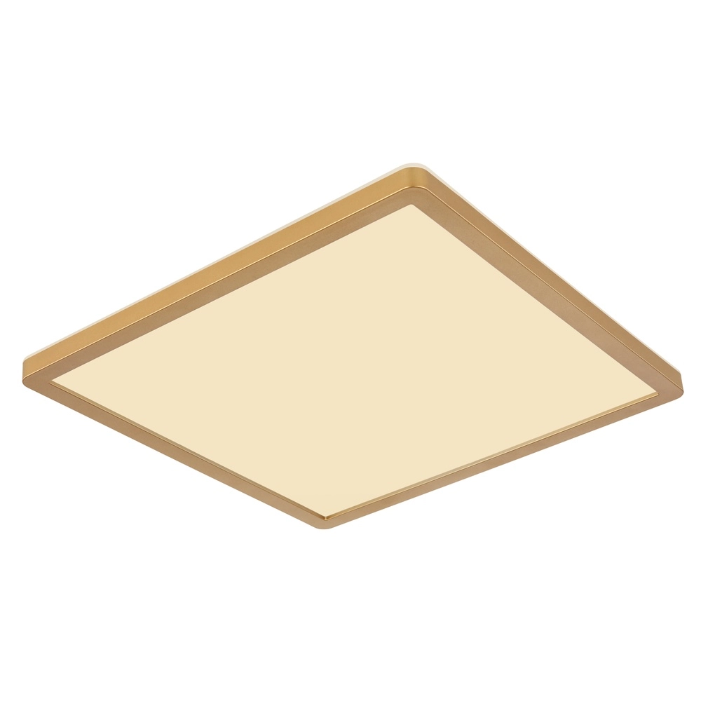 Deckenlicht Sapana Quadrat 42 cm Gold
