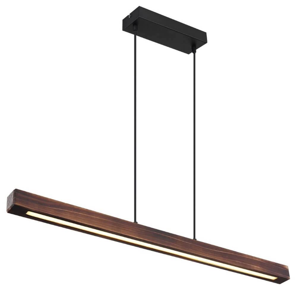 Hängelampe aus Holz Tibeon 70cm Globo 9007371457243