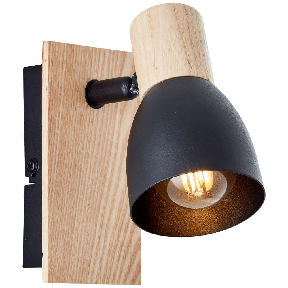 Wandlampe Daintree Schwarz Brilliant 4004353408663