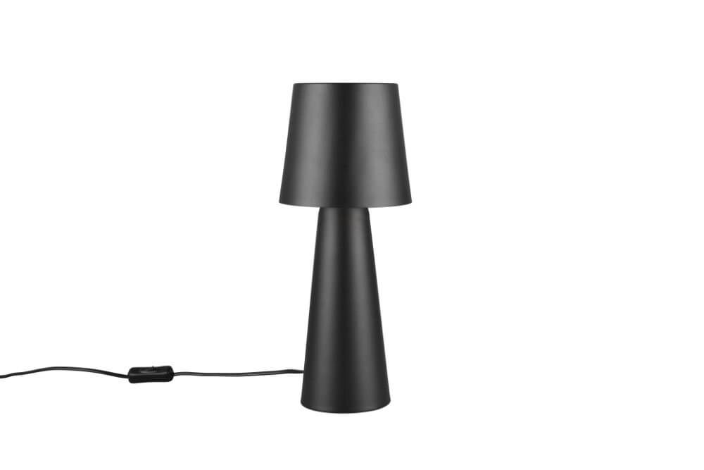 Nachttischlampe Nubian Schwarz Trio 4017807616132