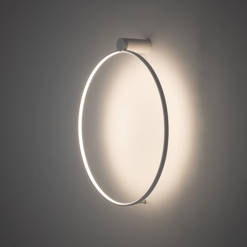 Design-Wandlampe Circolo Led weiße Ø 60cm Lyora 5903139116039