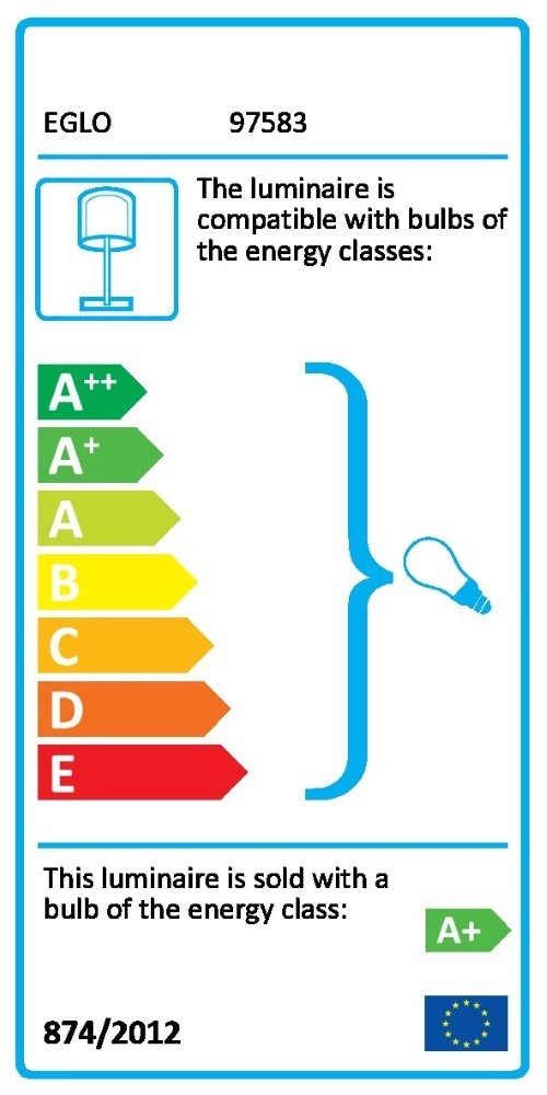 LED Tischlampe Barbotto Eglo 9002759975838