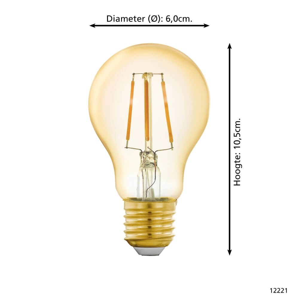 LED-Lampe Zigbee - E27 - 4.9 watt - 2200K - A60 Eglo 9002759122218