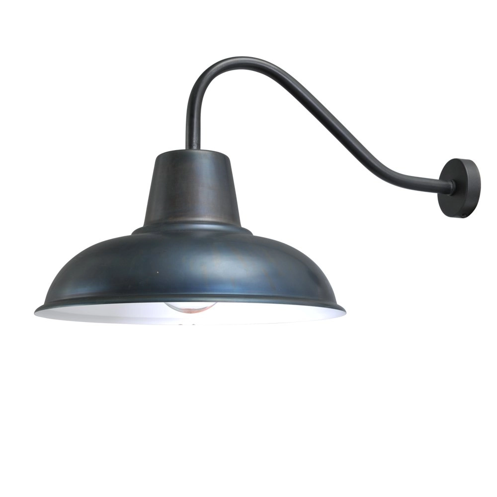 Wandleuchte aus Rotguss Industria