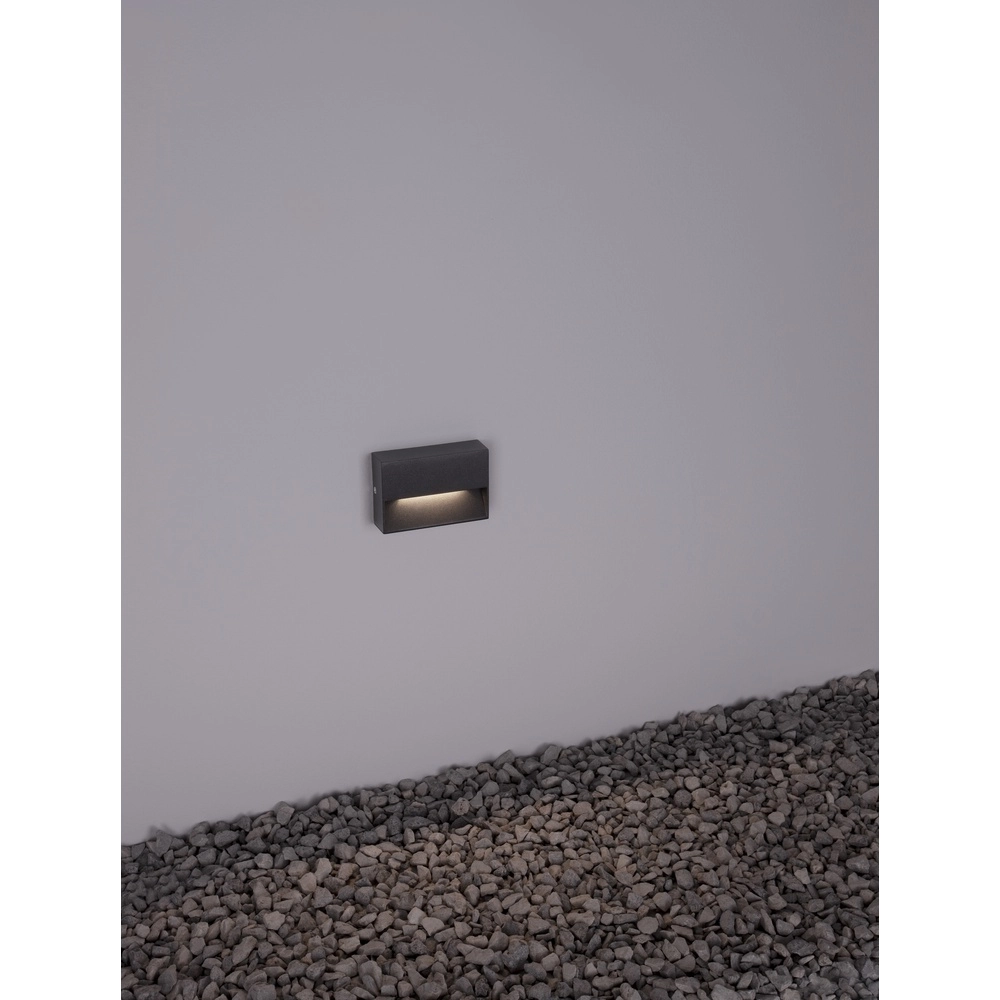 Schlanke Wandleuchte Vision anthrazit Lyora 5212017432841