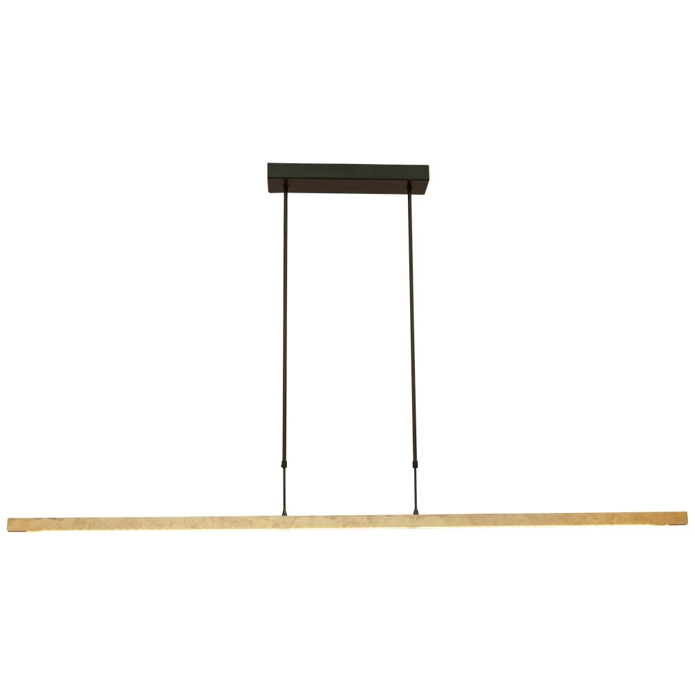 Schwarze Hängelampe Real 3 mit Gold 160cm Masterlight 8718121219677